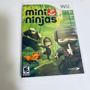 Vintage Mini Ninjas - Nintendo Wii (Complete in Box) CIB Fan Favorite